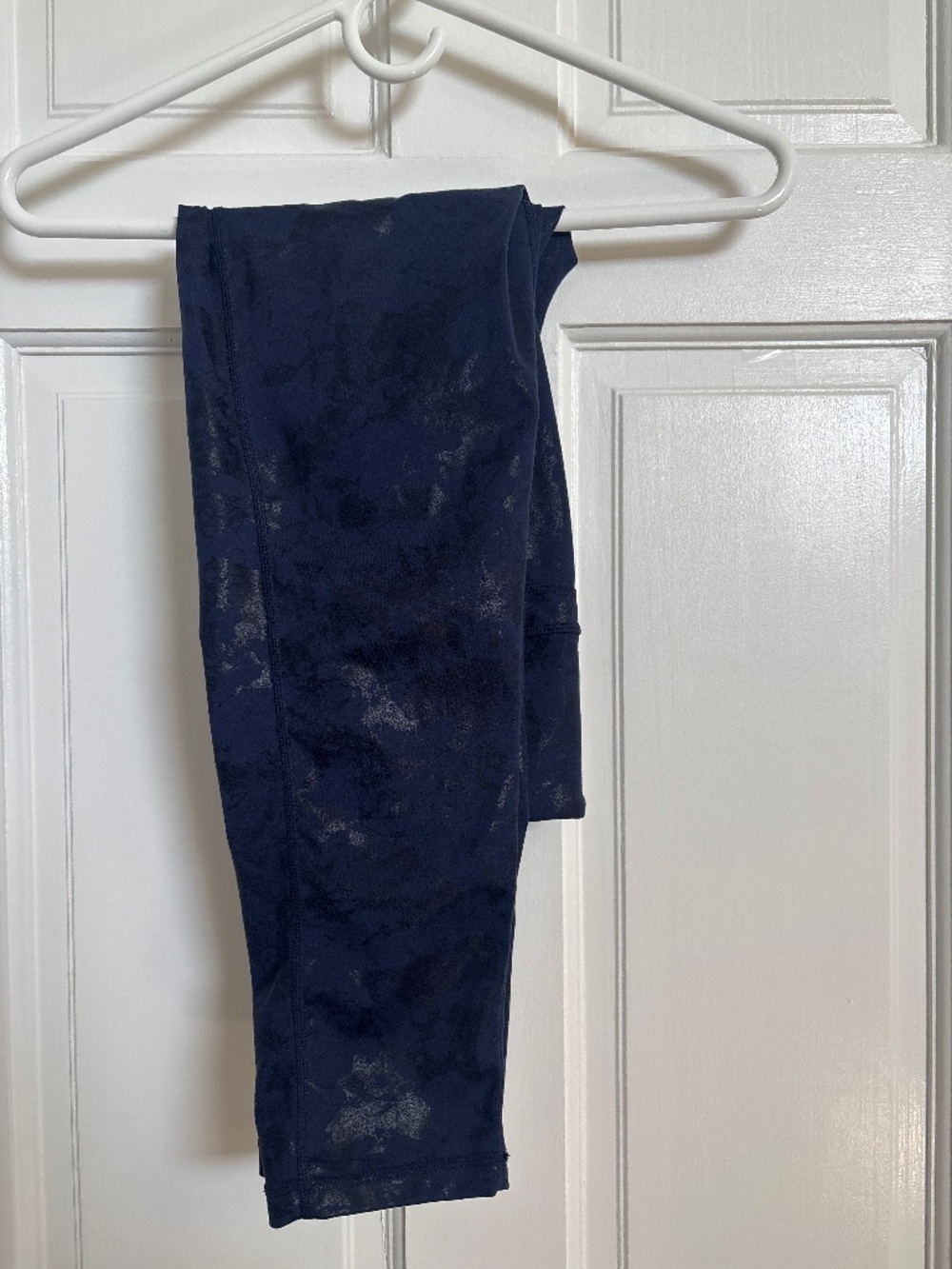 Navy with black foil
